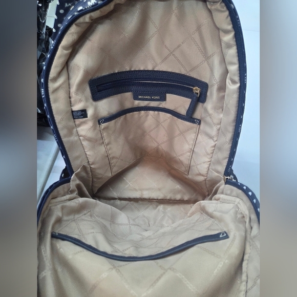 Micheal Kors nylon medium backpack & trav main image 4